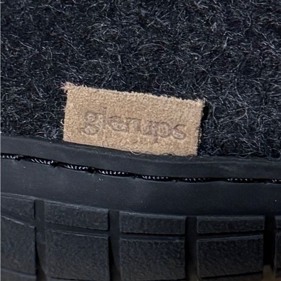 Glerups Women's Black charcoal Wool Shoe / Slippers size 36 - Picture 5 of 6